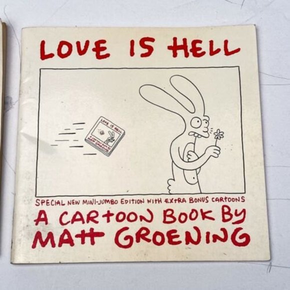How to go to Hell Childhood is Hell Love Is Hell by Matt Groening Book Lot of 3 - Picture 4 of 12